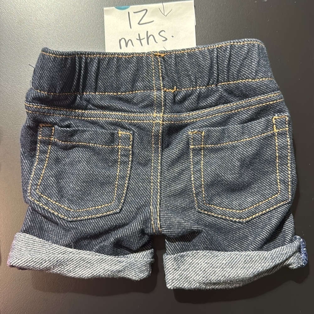 BUNDLE | Girls size 12 mths | Pink\jean | Kids Shorts - Picture 5 of 5